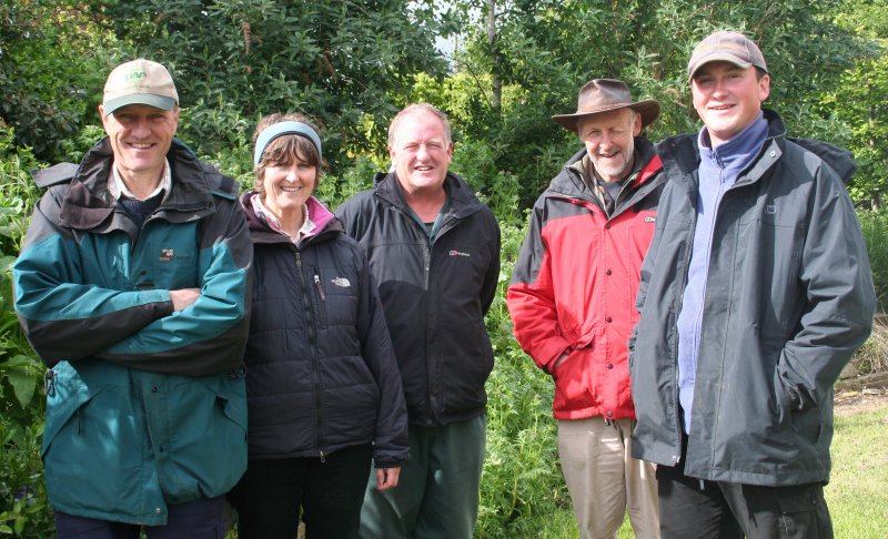 The Fryer Family. Left to Right. Charles, Susan, Robert, Jack & Simon